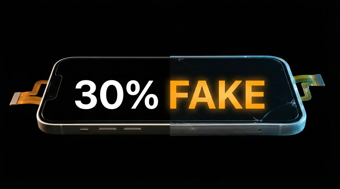 iPhone 13 Screen Replacement: OEM vs Aftermarket — The £2 Difference That Hides a 400% Quality Gap