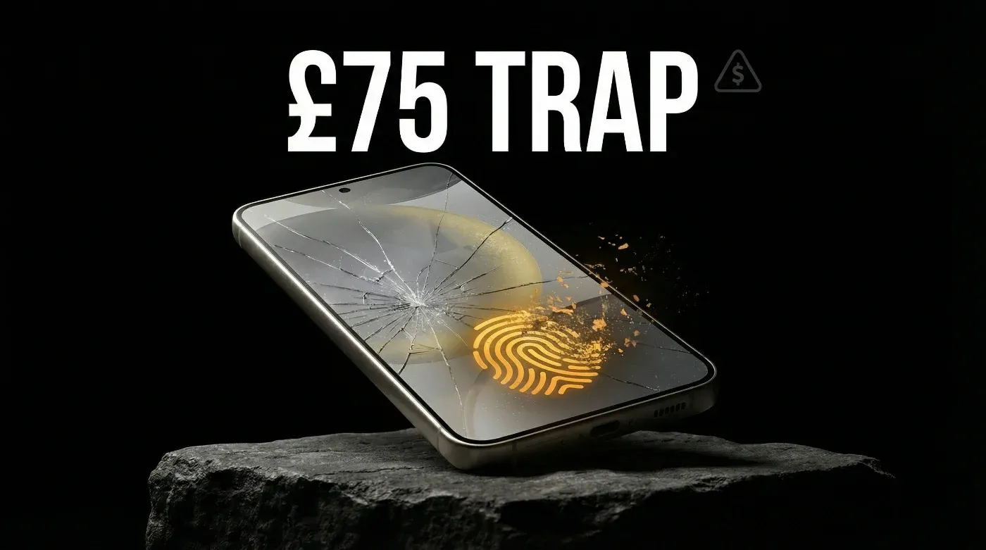 Samsung Galaxy S24 Screen Replacement UK: Why the £75 Screen That Kills Your Fingerprint Sensor Costs You £225